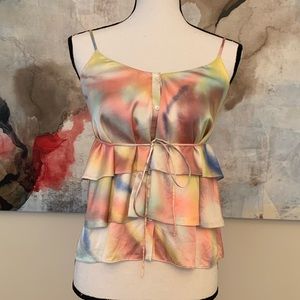 7 for all mankind silk camisole size xs